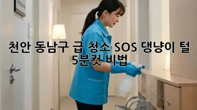 천안 동남구 급 청소 SOS🚨 댕냥이 털🌪️ 5분컷 비법🐾